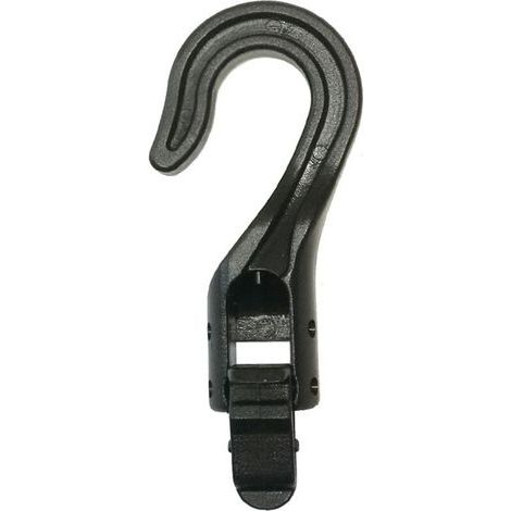 5 anneaux de corde plastique split rings avec crochet et boucle auto-agrippante – Pour kayak, bateau, camping, fixation rapide, résistant eau salée, pour attacher équipement (1/3)