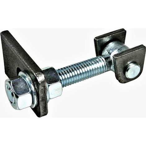 PIVOT de PORTAIL besser Double à SOUDER - Réglable à Ailette 18 mm
