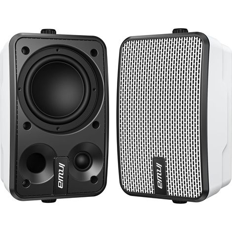 Inwa Outdoor Bluetooth Speakers, Wireless Audio System for Indoor and Outdoor, 400W (Pack of 2, New Name Bluetooth 2025 Sync Speaker, Adapter (1/5)