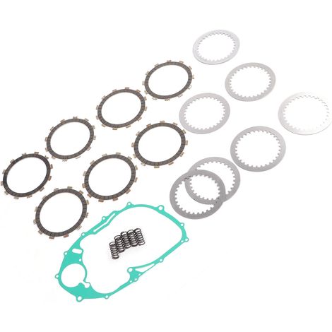 Kit embrayage 3B6-W001G-00-00 adaptable Yamaha V Star 650 XVS650 XVS650A - Disques de remplacement (1/5)