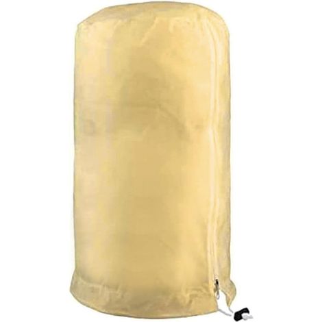 Couverture Chaude pour d'hiver Non Tissé Anti-Gel pour Végétation Extérieure Anti-Gel avec Fermeture Éclair Et Cordon De Serrage (1/5)