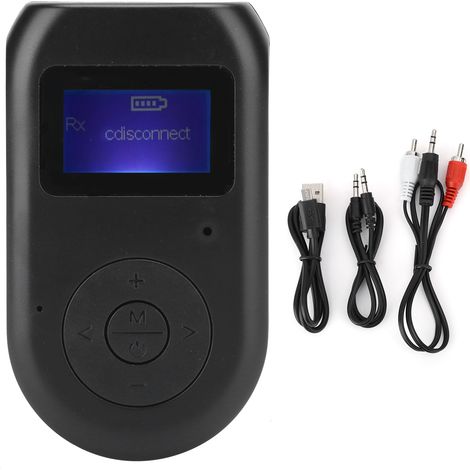 Adaptateur Bluetooth USB - Émetteur Récepteur Audio LCD BT-11 - Pour Transfert Sans Fil Entre Appareils Audio - 1 Pièce