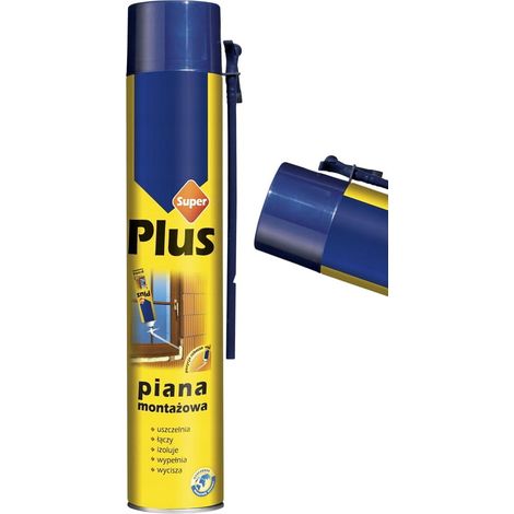 Espuma de montaje de baja presión Super Plus 750 ml (1/4)