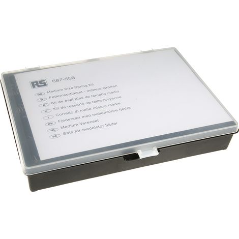 Kit de ressorts Acier plaqué zingué, 110 pièces ( Prix pour 1 Kit )