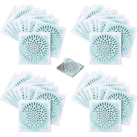 40er-Pack Haarfilter für Dusche, Waschbecken und Badewanne. Schützt vor Haaren und Wasserschäden im Badezimmer. (1/5)