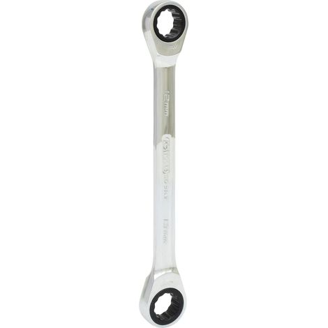 KS Tools - Clé polygonale à cliquet GEARplus®, 12x13 mm , sans carte support - 503.4504-1