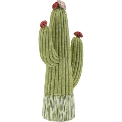 Cactus Déco en Résine "Jeffery" 25cm Vert (1/5)