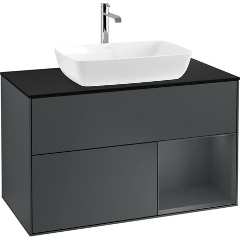 Villeroy & Boch F782HGHG Armoire sous lavabo Finion F78 (1/2)