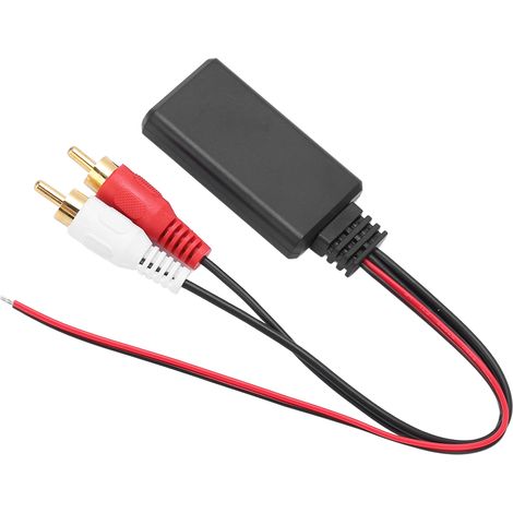 Adaptateur Bluetooth pour autoradio stéréo 2RCA, câble audio AUX sans fil de remplacement pour Kenwood (1/5)
