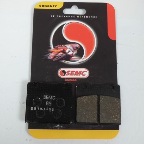 Plaquette de frein SEMC pour moto Suzuki 750 GSXR 1985 à 1987 (1/2)