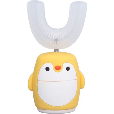 Kinderzahnbürste, U-förmig, 5 Modi, wasserdicht, elektrisch, Sonicare 360°-Rundumzahnbürste für Kinder und Jugendliche (1/5)