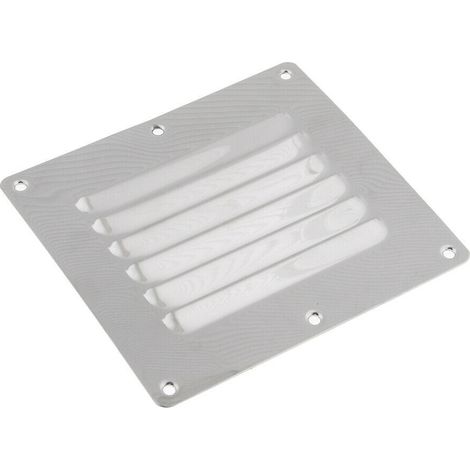 ISURE 120120 stainless steel 304 ventilation grille with mounting accessories, for shipbuilding and hydraulic engineering applications.--DTEKGAZ