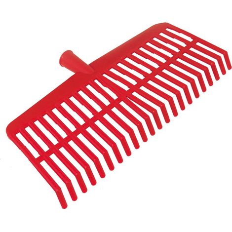 1PZ SCOPA PER FOGLIE/NOCCIOLE IN POLIPROPILENE 22 denti cm. 39