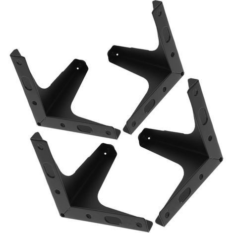 Pieds de meubles triangulaires en métal Unomor de 15 cm lot (1/5)