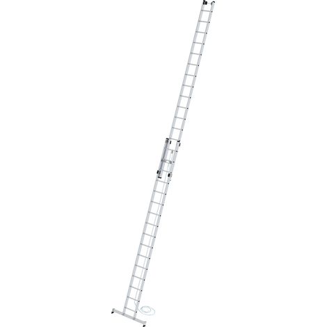 Günzburger Steigtechnik Echelle coulissante à corde 2nombre de barreaux avec traverse nivello 2 x 16 barreaux - 021316 (1/4)