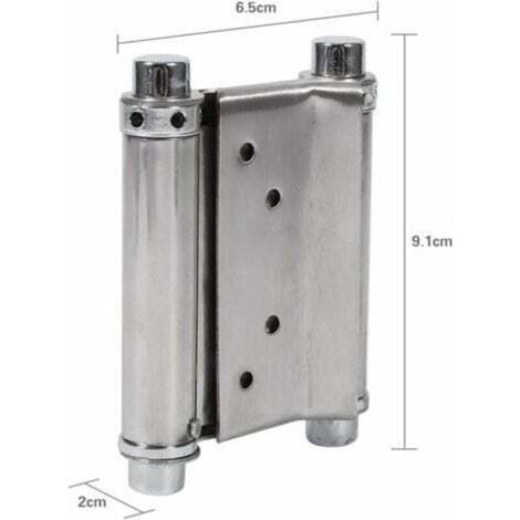 Double-action stainless steel spring hinges, 2 pieces, car door hinges ...