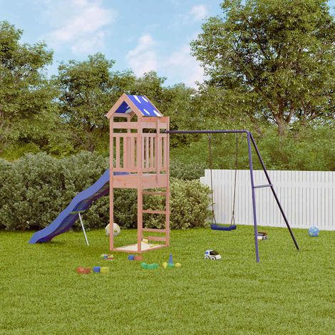 Outdoor Playset Solid Wood Douglas vidaXL (1/5)