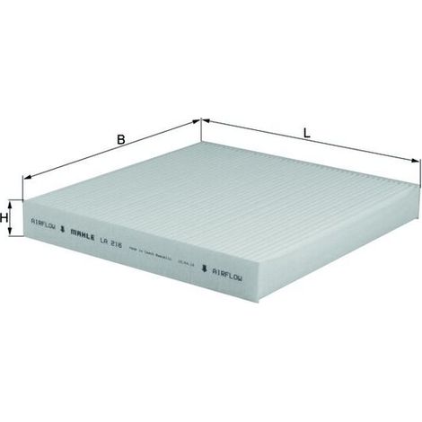 Kabinenfilter LA216 Knecht (1/2)