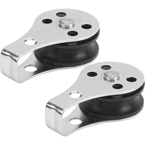 2 Roulements à Billes en Acier Inoxydable 25mm pour Poulies de Bateau et Accessoires Marins (1/5)