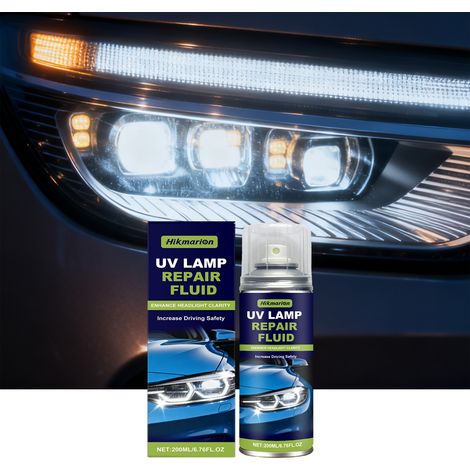 Scheinwerfer-Pflegespray für hellere und geschützte Autoscheinwerfer, einfach anzuwenden, kompatibel mit den meisten Automodellen – 200 ml -- BIEMMEDUE (1/5)