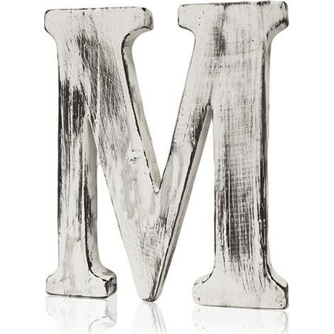 Lettres Shabby Chic - M- Vendu par 1
