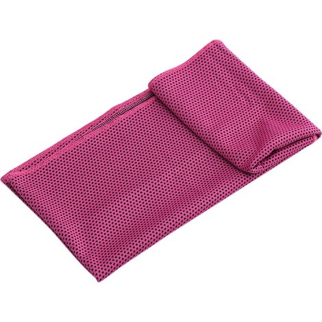 Serviettes de plage rafraîchissantes, couverture de Yoga Ultra-fine pour le sport, l'entraînement, le Fitness, le Pilates, les voyages et le Camping (1/5)