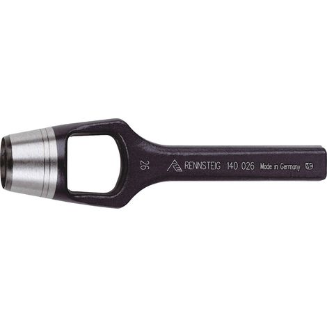 Rennsteig Henkellocheisen Ø 25 mm Locheisen Lochstanzer Stanzer 1400250