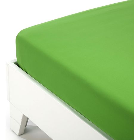 Drap Housse Coton – Drap Doux, Respirant et Durable, Lavable, disponible en 90x200, 130x200 et 180x200 cm - Linge de Lit (1/2)