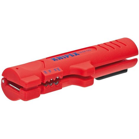 KNIPEX 16 64 125 SB Utensile spelacavi per cavi piatti e tondi  125 mm