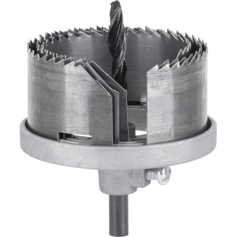 Satz von Lochsägen Strend Pro HC417, 60-67-74 mm, für Holz, Säge