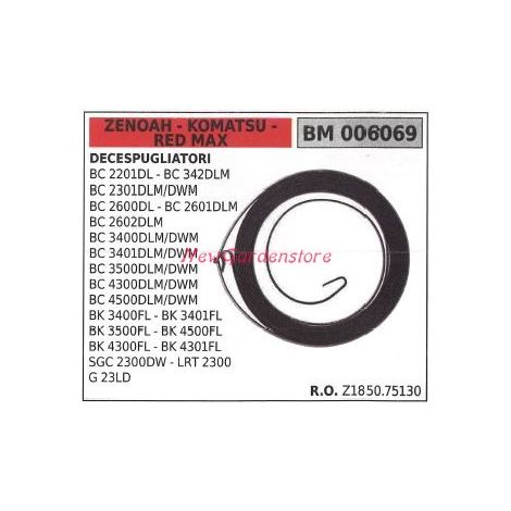 Muelle de arranque ZENOAH para desbrozadora BC 2201DL 342DLM 2301DLM DWM 006069