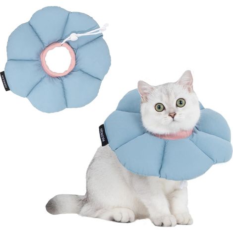Collieranti-léchagepourchat,collierderéhabilitationimperméableetréglablepourchat,collierdesécuritéanti-morsure (1/5)