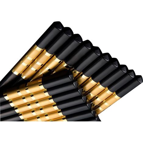 Juego de 10 pares de palillos chinos de fibra de vidrio, 24 cm, resistentes al calor, antideslizantes, para uso en restaurantes o en el hogar. (1/5)
