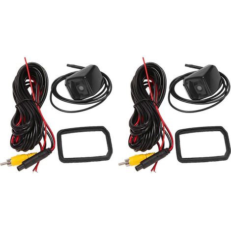 2X para Toyota Hilux AN120 AN130 2010-2018 Cámara de visión trasera para automóvil, cámara de respaldo, cámara de estacionamiento de reversa, cámara de portón trasero A (1/5)