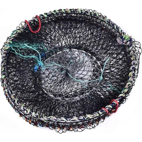 Red de pesca plegable para peces, langostas, camarones y cangrejos - Modelo de lanzamiento (1/5)