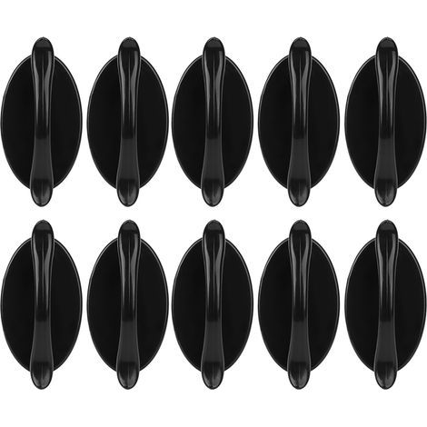 Boutons de tiroir auto-adhésifs, 10 pièces, poignée de traction auxiliaire de porte pour fenêtre coulissante de cuisine, armoire de garde-robe (1/5)