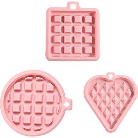 Piece Silicone Mold Heat Resistant Square and Round Shapes (1/5)