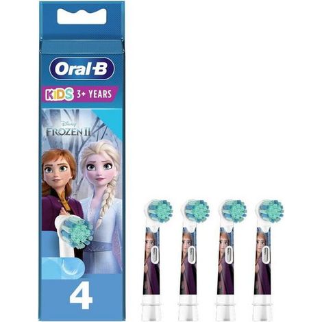 Oral-B EB10S-4 Frozen Têtes de brosse à dents électrique 4 pc(s) blanc V837213 (1/2)