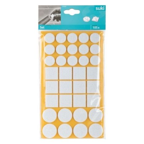 Set pattini Fix-o-moll Ptfe 3mm bianco - Fix-o-moll