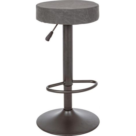 SGABELLO BAR PIPER GRIGIO SCURO VINTAGE (1/4)