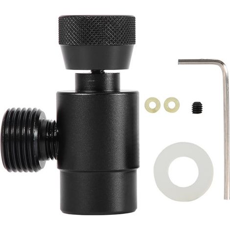 Adaptateur de Cylindre de CO2 Connecteur de Bouteille de Gaz TR21-4 à W21.8-14 pour Machine à Eau Pétillante Sodastream