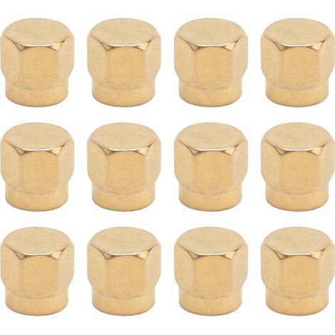12 pezzi di tappi antipolvere per connettore SMA, tappi antipolvere per jack femmina SMA placcati in oro, tappi protettivi per connettore coassiale. (1/5)