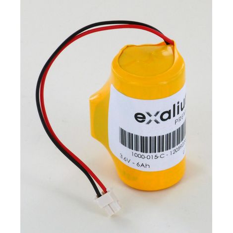 Pile 3.6V 6Ah Lithium Bat-C pour transmetteur d'ambiance enless wireless