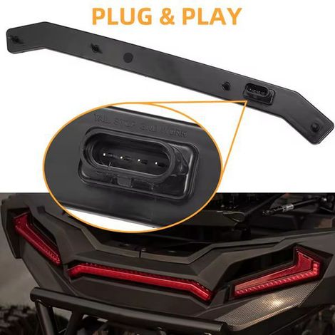 LED-Rückleuchten passend für Polaris RZR XP TURBO S (R08) Motorräder der Baujahre 2018-2019 (1/4)