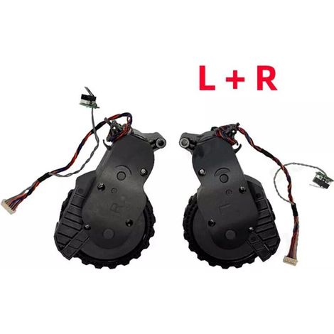 Roue motrice compatible avec les balayeuses de pierres de la série P10 : séries Q55/Q70/Q75/Q Revo/S45-S75Max (1/2)