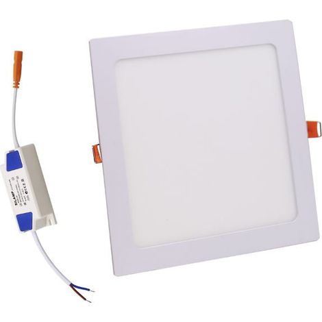 Spot LED Extra Plat Carré 12W Blanc CCT - 3000K/4000K/6000K - SILUMEN (1/5)