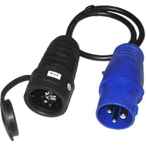 Spina Cetac con cavo e base aerea T/TL 16A 250V EDM (1/2)