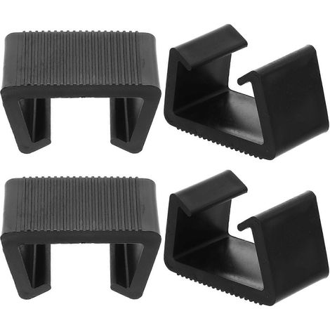 4 clips de fixation pour coussins d'extérieur, clips pour meubles en rotin, clips pour chaises de patio en rotin, clips pour canapés et fauteuils. (1/5)