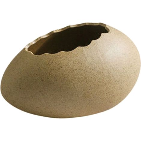 Bol En Céramique Forme Coquille D Oeuf - 18 cm - Sans Plomb Ni Cadmium - Pour Nouilles Desserts Et Glaces - Lot De 1 (1/5)
