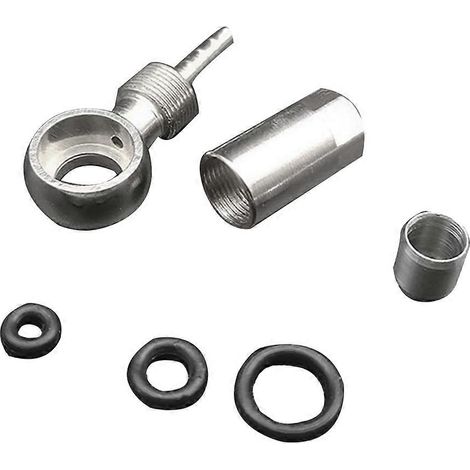 Kit de fixation de câble de vélo avec raccord banjo pour SRAM LEVEL RED HRD ETAP S900 ELIXIR, comprenant olives, joint torique et aiguille de graissage. (1/5)